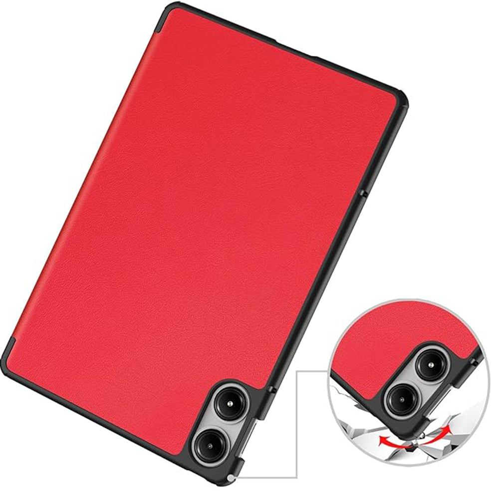 Custodia per Xiaomi Redmi Pad Pro / Pad / Pad Pro 5G, Techsuit, FoldPro, Rossa