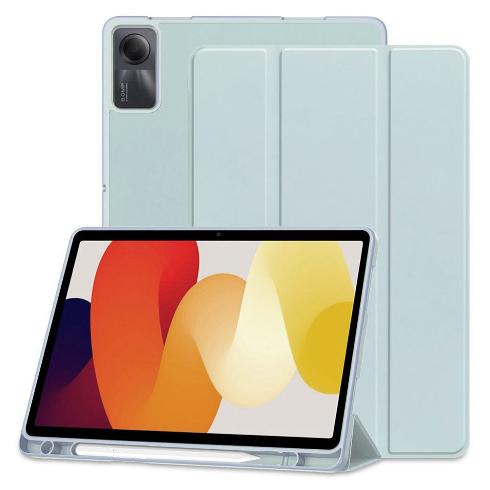 Custodia per Xiaomi Redmi Pad SE, Techsuit, Flex Trifold, Blu