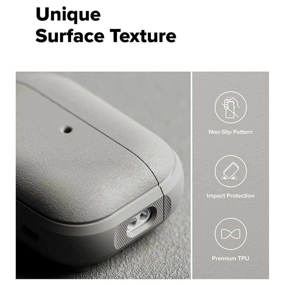 Custodia Ringke Onyx Magnetic per Apple AirPods Pro 3, Grigio
