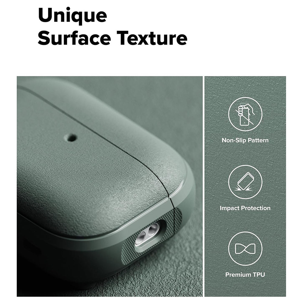Custodia Ringke Onyx Magnetica per Apple AirPods Pro 3, Verde
