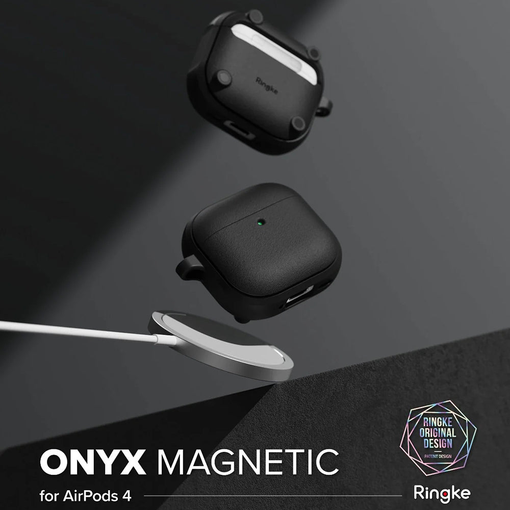 Custodia Ringke Onyx Magnetic per Apple AirPods 4, Verde