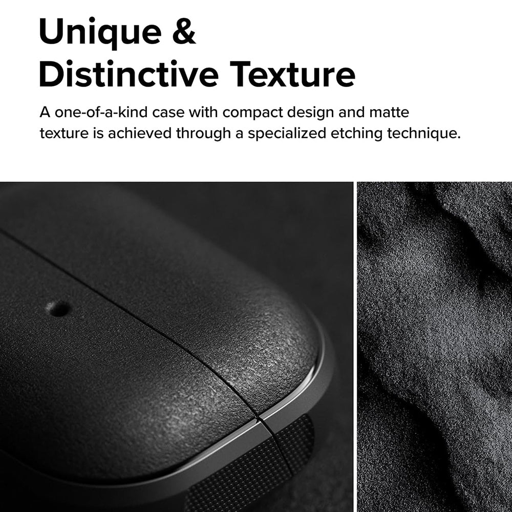 Custodia Ringke Onyx Magnetic per Samsung Galaxy Buds3 FE / Buds3 Pro / Buds3, Nera