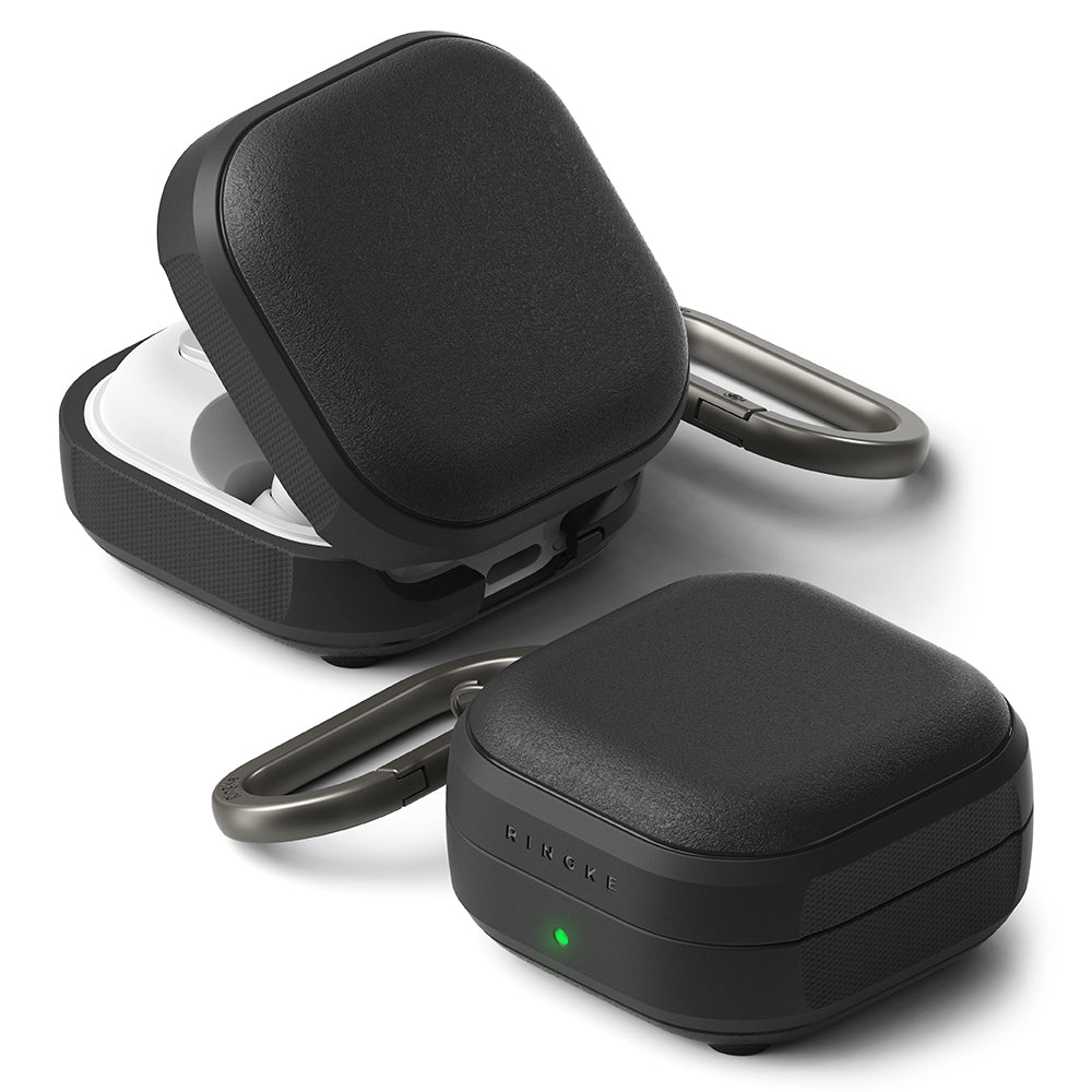 Custodia Ringke Onyx Magnetic per Samsung Galaxy Buds4 / Buds4 Pro, Nera