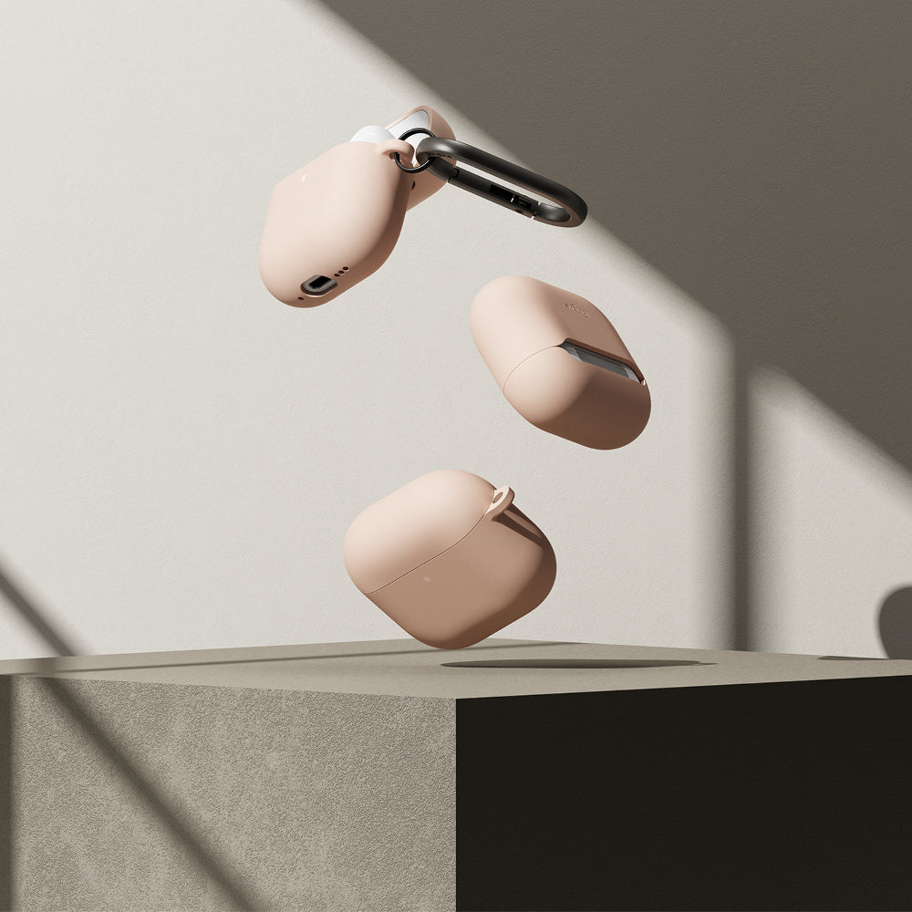Custodia Ringke per Apple AirPods 4, Viola Chiaro