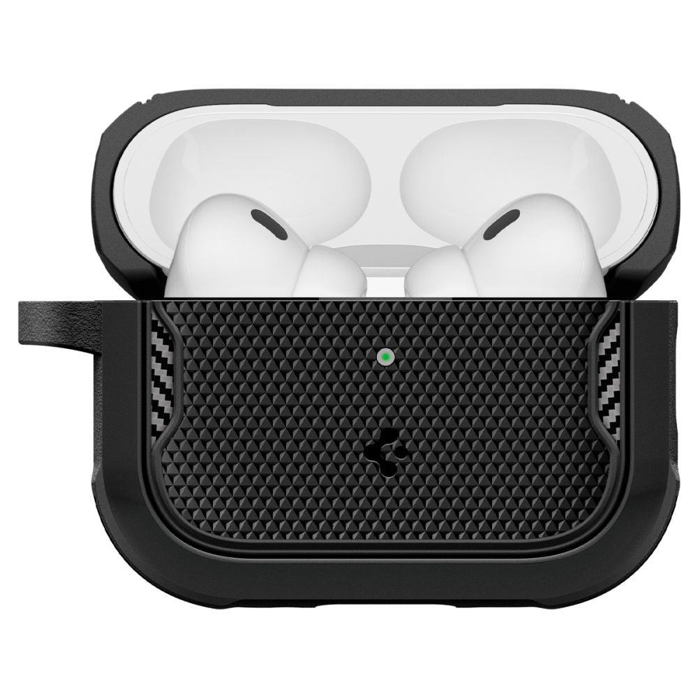 Custodia Spigen Core Armor per Apple AirPods Pro 3, Nera Opaca ACS09833