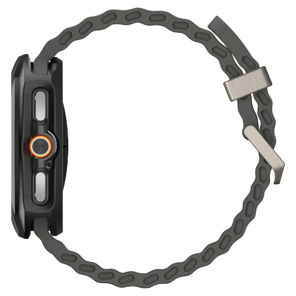 Custodia Spigen Liquid Air per Samsung Galaxy Watch8 Classic, Opaca Nera ACS09841
