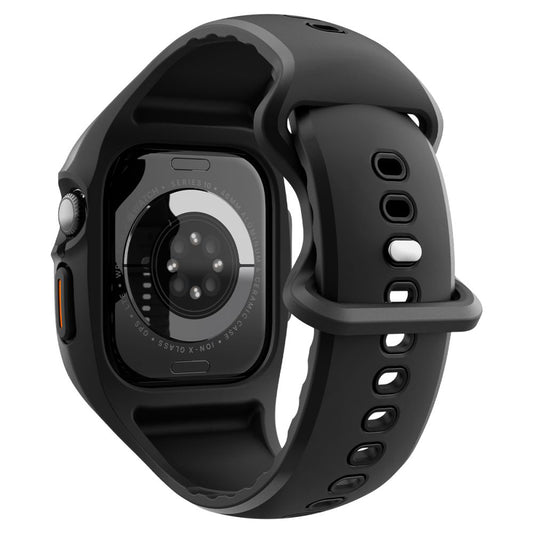 Custodia Spigen Liquid Air Pro per Apple Watch Series 10 / 11 46mm, Nera Opaca ACS09317