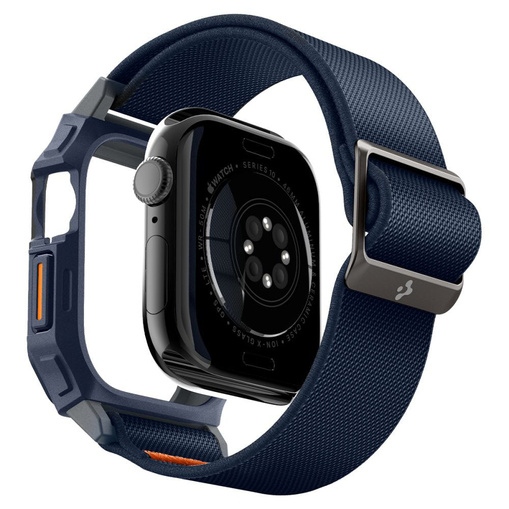 Custodia Spigen Lite Fit Pro per Apple Watch Series 10 46mm, Blu Navy ACS08925