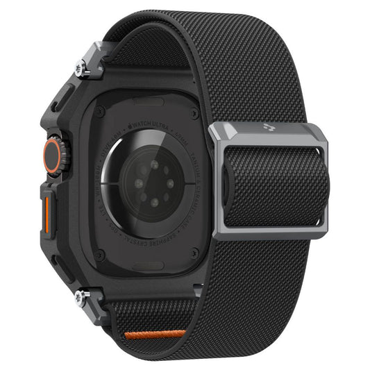 Custodia Spigen Lite Fit Pro con Protezione Schermo per Apple Watch Ultra Series, Nero Opaco ACS11415