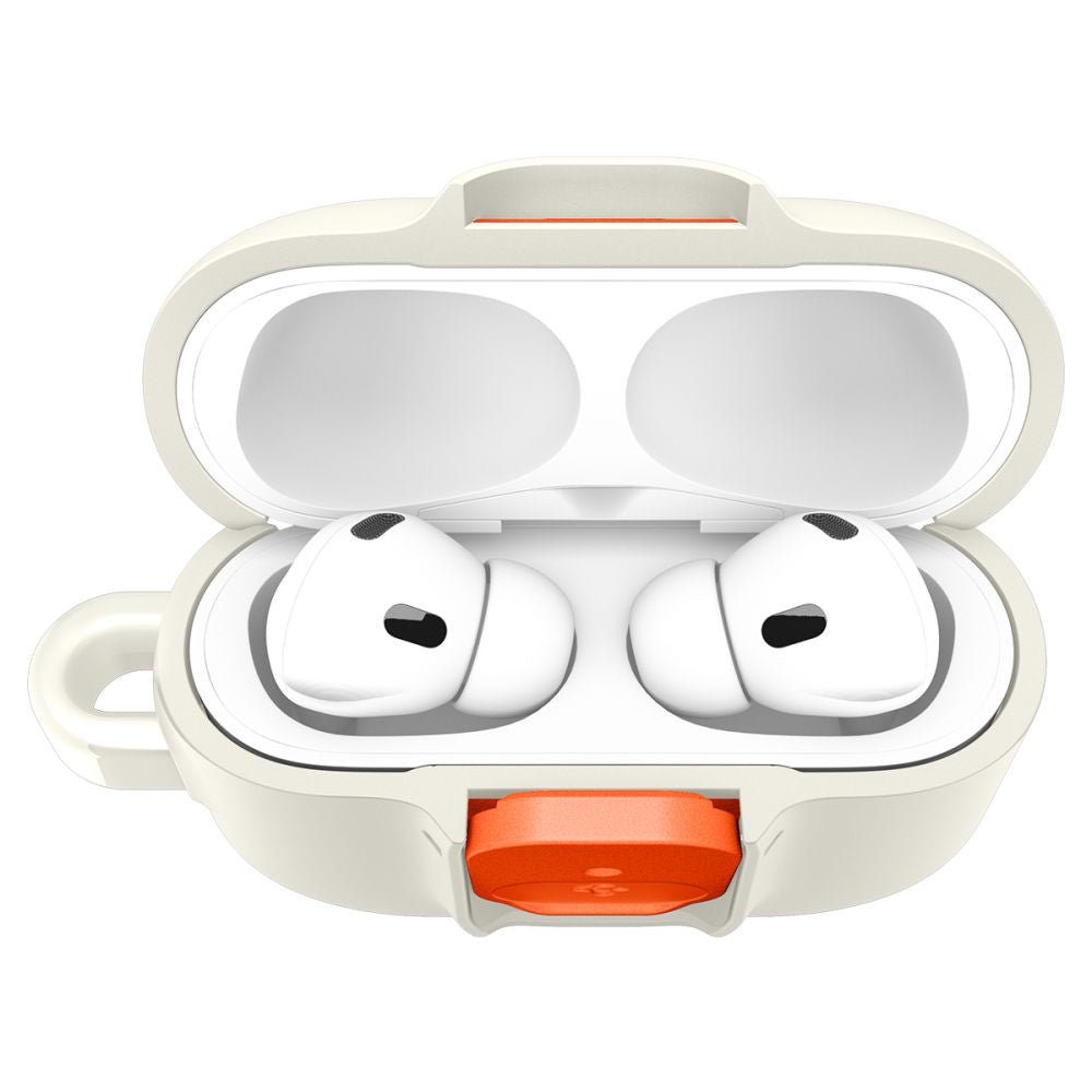 Custodia Spigen Nano Pop per Apple AirPods Pro 3, Beige Arancione ACS10134