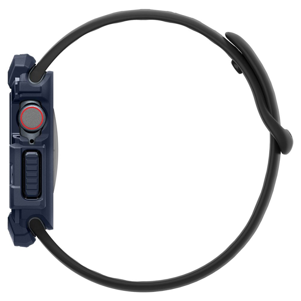 Custodia Spigen Rugged Armor per Apple Watch Series 10 / 11 46mm, Blu Navy ACS08599