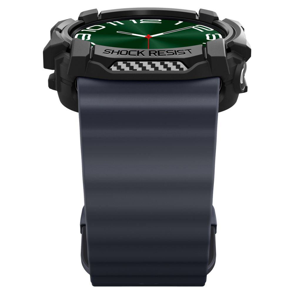 Custodia Spigen Rugged Armor per Samsung Galaxy Watch Ultra, Nera