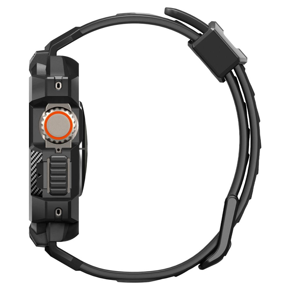Custodia Spigen Rugged Armor Pro per Apple Watch Ultra Series, Nera