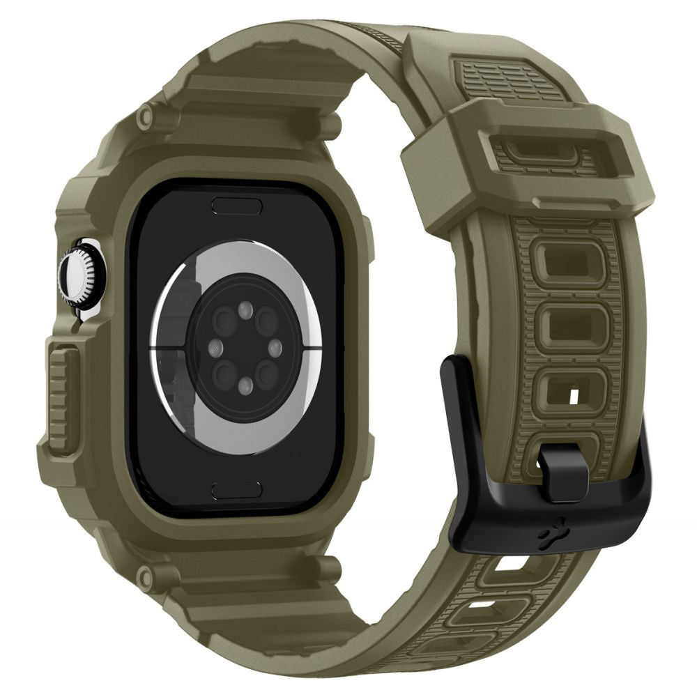 Custodia Spigen Rugged Armor Pro V2 per Apple Watch Series 10 / 11 46mm, Kaki ACS10507
