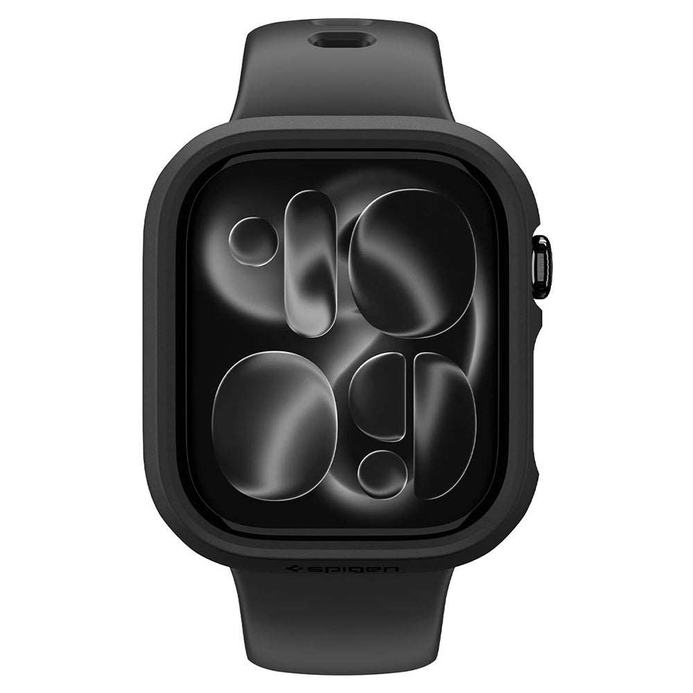 Custodia Spigen Thin Fit per Apple Watch 12 46mm, Nera ACS11890