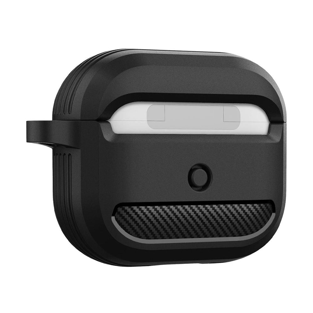 Custodia Techsuit Carbon per Apple AirPods 3, Rosa