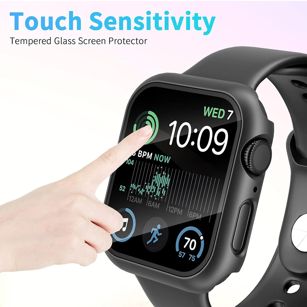 Custodia Techsuit Defense360 Pro per Apple Watch 40mm Series, Nera