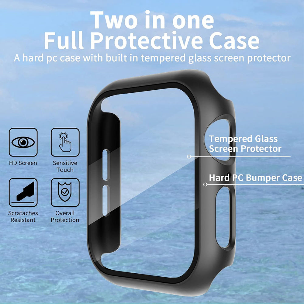 Custodia Techsuit Defense360 Pro per Apple Watch 40mm Series, Nera