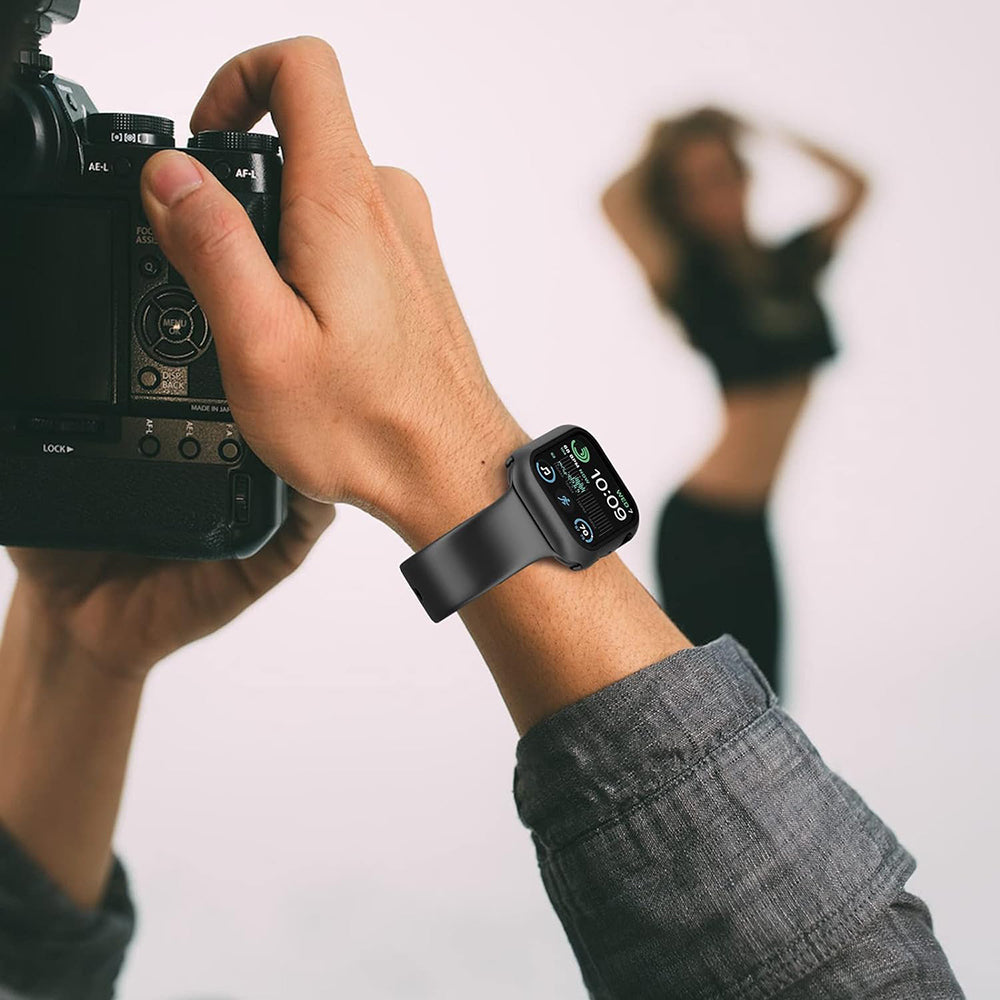 Custodia Techsuit Defense360 Pro per Apple Watch 40mm Series, Nera