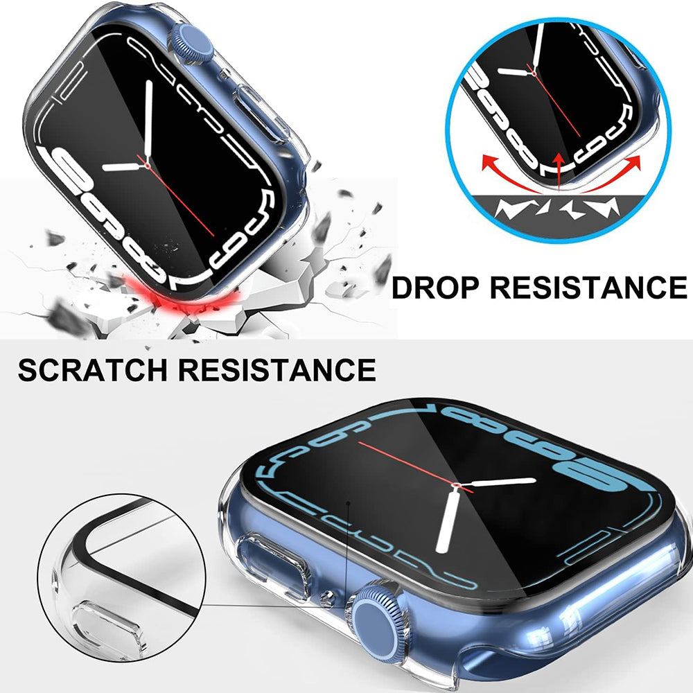 Custodia Techsuit Defense360 Pro per Apple Watch 7 45mm Series, Trasparente