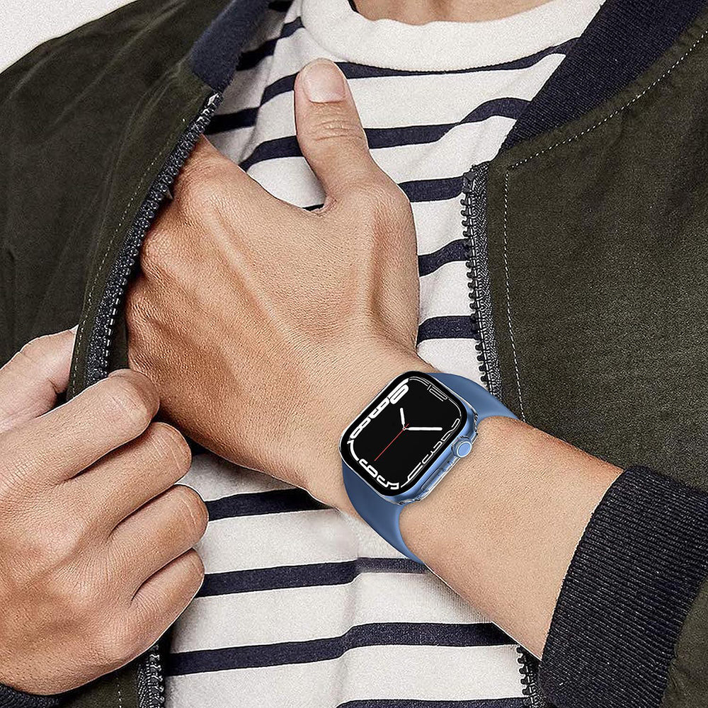 Custodia Techsuit Defense360 Pro per Apple Watch 7 45mm Series, Trasparente