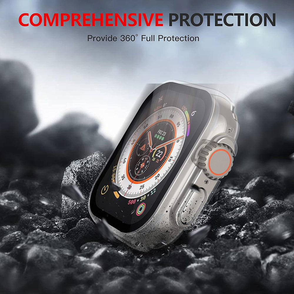 Custodia Techsuit Defense360 Pro per Apple Watch Ultra Series, Trasparente