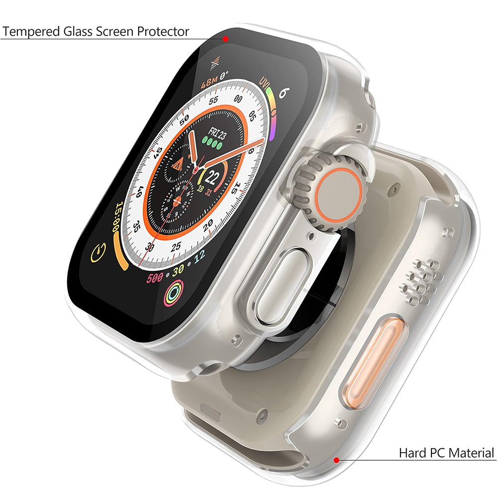 Custodia Techsuit Defense360 Pro per Apple Watch Ultra Series, Trasparente