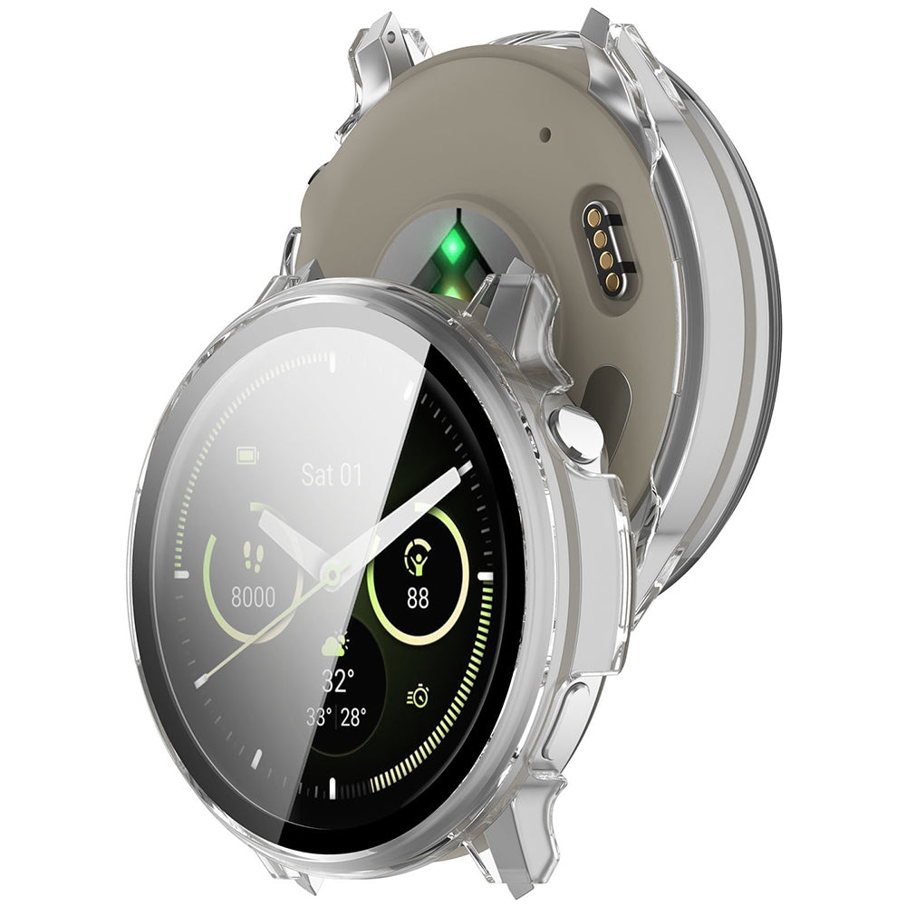Custodia Techsuit Defense360 Pro per Garmin Venu 4 45mm, Trasparente