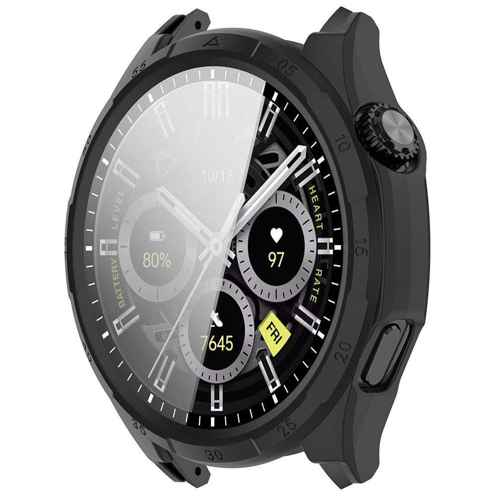 Cover Techsuit Defense360 Pro per Honor Watch 6, nera