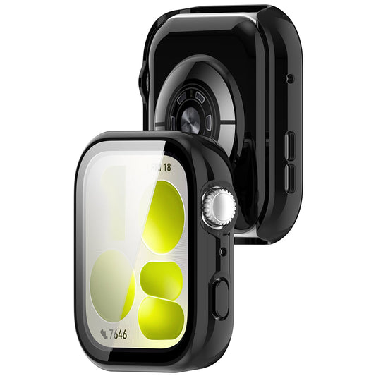 Custodia Techsuit Defense360 Pro per Huawei Watch Fit 5, Nera