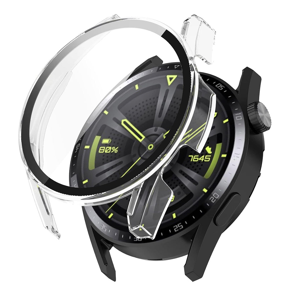 Custodia Techsuit Defense360 Pro per Huawei Watch GT 3 46mm, Trasparente