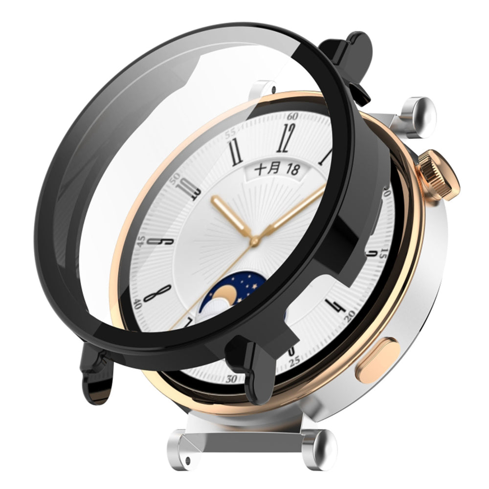 Custodia Techsuit Defense360 Pro per Huawei Watch GT 4 41mm, Nera