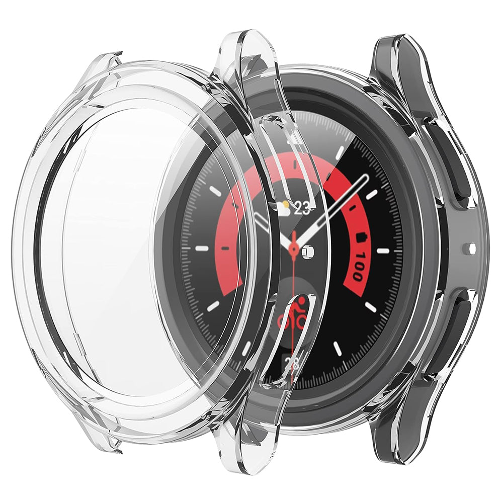 Custodia Techsuit Defense360 Pro per Samsung Galaxy Watch5 Pro 45mm, Trasparente