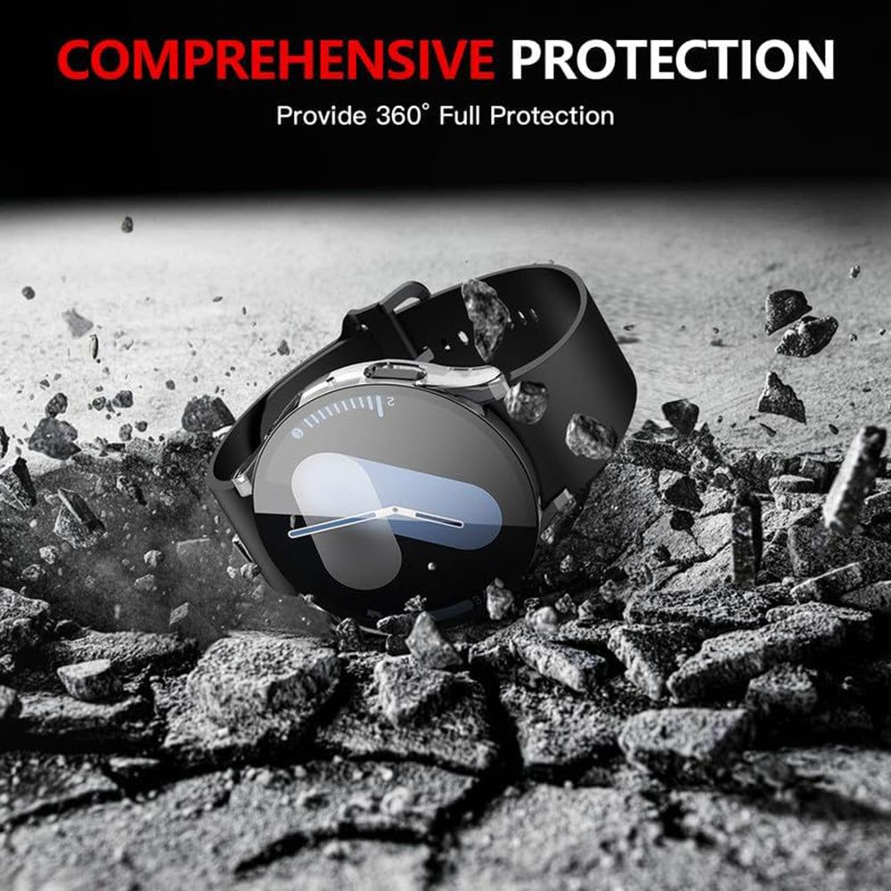 Custodia Techsuit Defense360 Pro per Samsung Galaxy Watch7 40mm, Trasparente