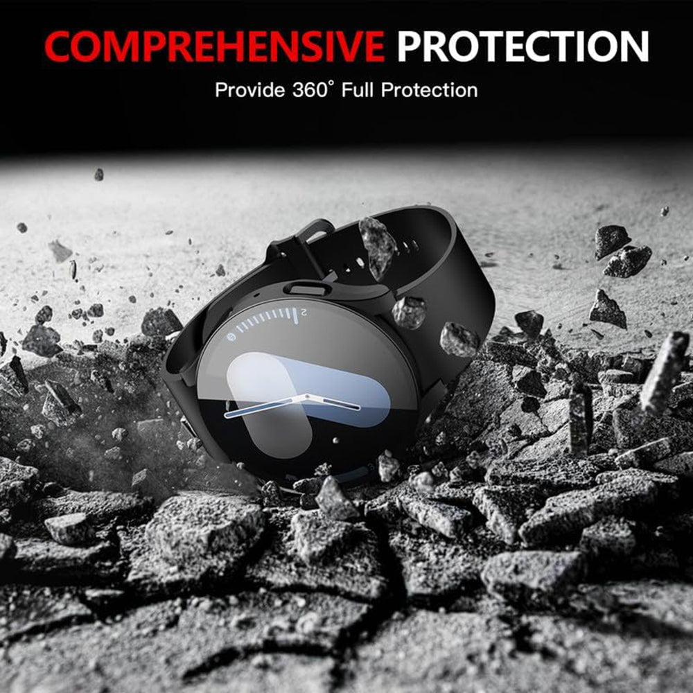Custodia Techsuit Defense360 Pro per Samsung Galaxy Watch7 44mm, Nera