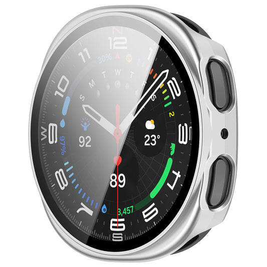 Custodia Techsuit Defense360 Pro per Samsung Galaxy Watch8 40mm, Argento