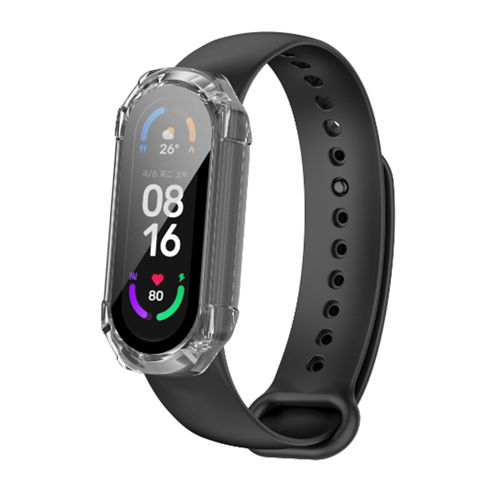 Custodia Techsuit Defense360 Pro per Xiaomi Smart Band 6 / Band 5 / Band 4, Trasparente