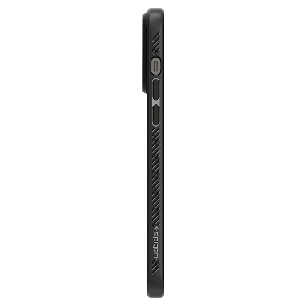 Custodia per Apple iPhone 14 Pro Max, Spigen, Liquid Air Matte, Nera ACS04813