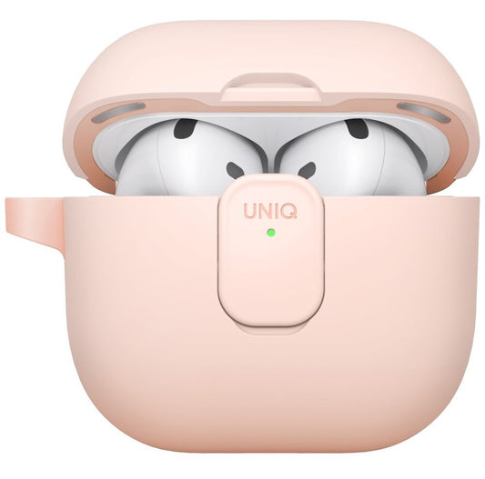Custodia UNIQ Clyde per Apple AirPods 4, Corallo
