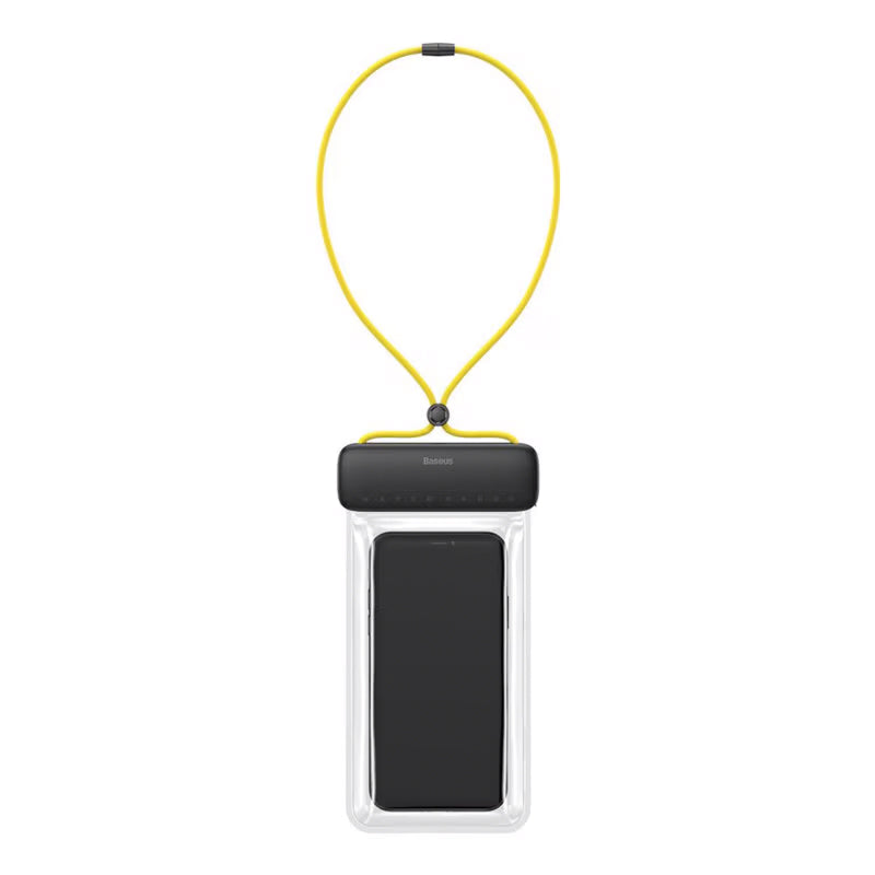 Universal Waterproof Phone Case, Baseus, Let's Go, Yellow ACFSD-DGY