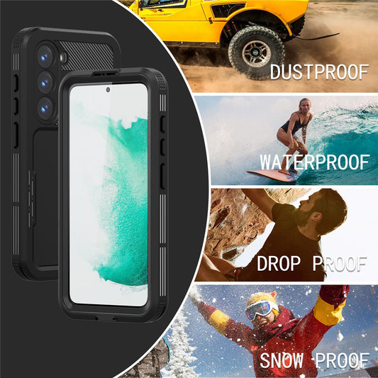 Custodia Waterproof per Samsung Galaxy S26 Plus, ShellBox, Nera