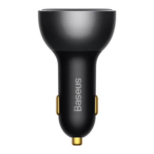 Caricabatterie Auto con Cavo USB-C Baseus, 140W, 5A, 1 x USB-A - 1 x USB-C, Nero CGZX070001