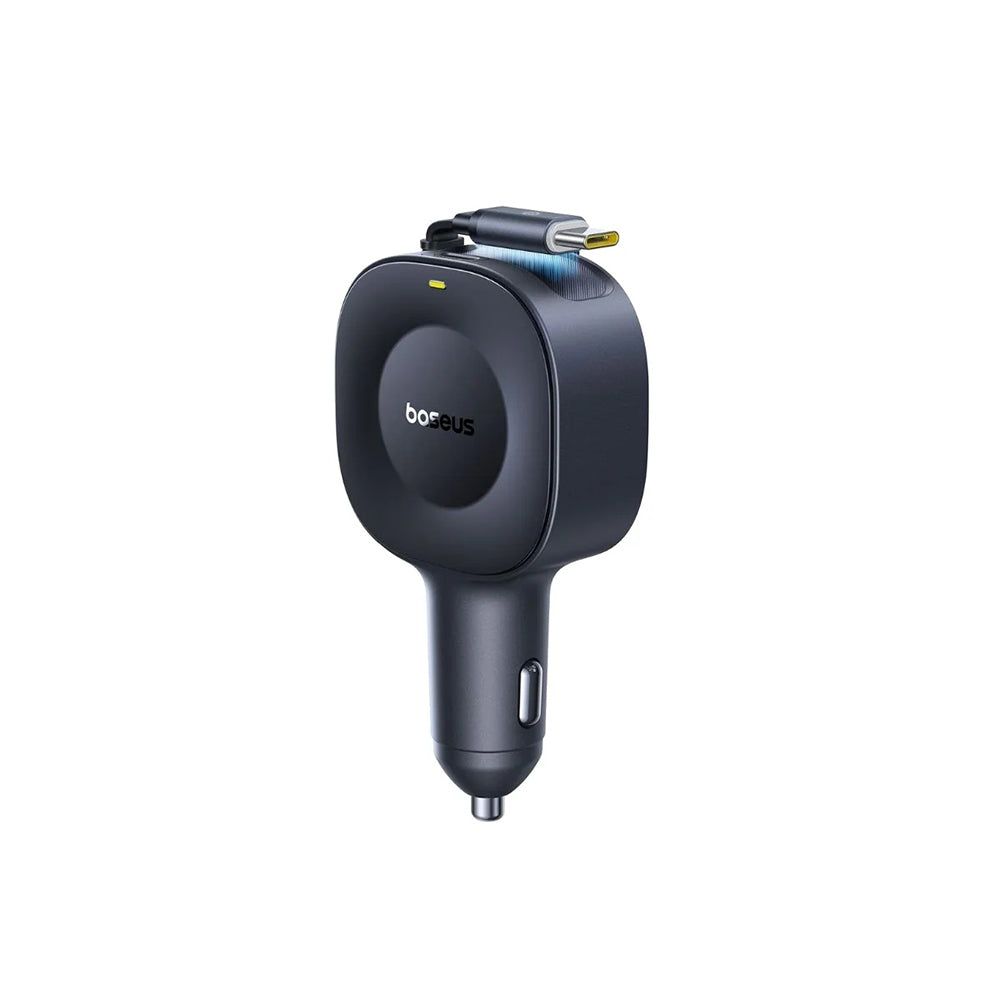 Caricabatterie Auto con Cavo USB-C Baseus PrimeTrip VR2, 30W, 3A, 1 x USB-C, Nero C0206400