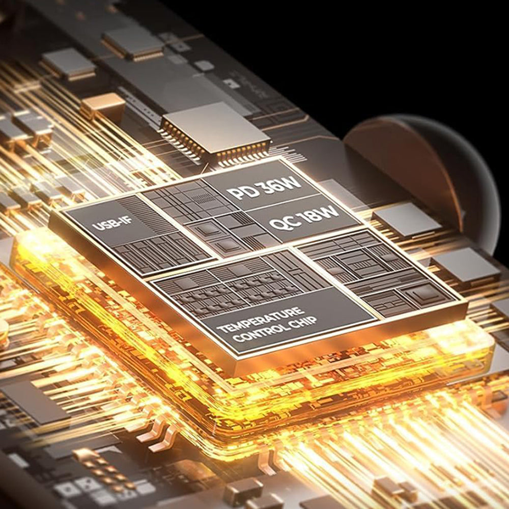 Caricabatterie Auto Lisen, 36W, 3A, 1 x USB-A - 1 x USB-C, Set 2 pezzi, Nero YL0223080038