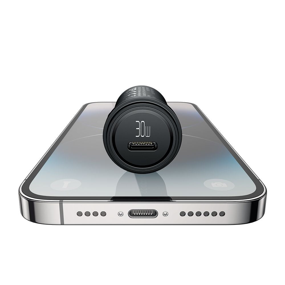 Caricabatterie Auto McDodo CC-7491 Obsidian, 30W, 3A, 1 x USB-C, Nero