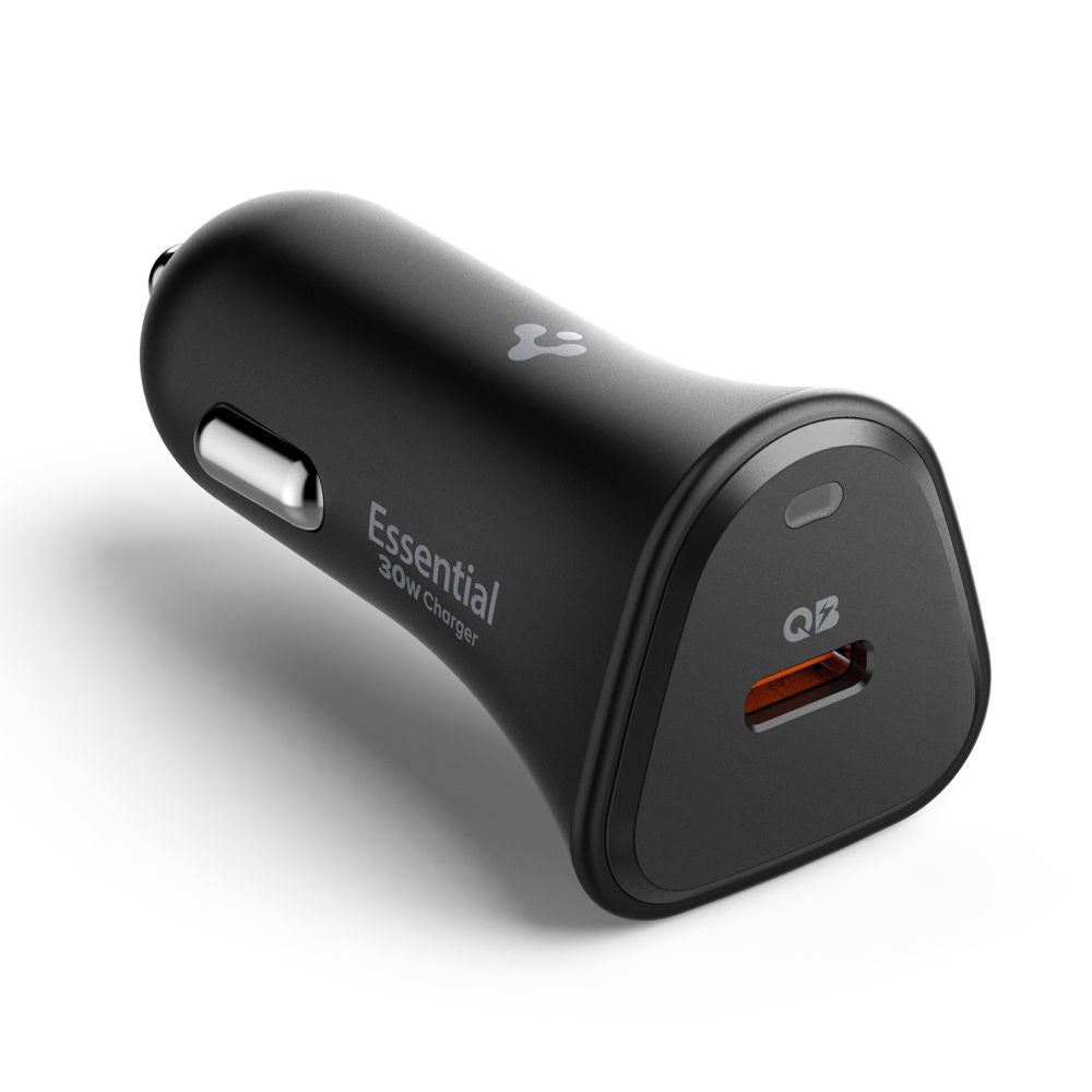 Caricabatterie Auto Spigen EV301 Essential, 30W, 3A, 1 x USB-C, Nero ACP08699