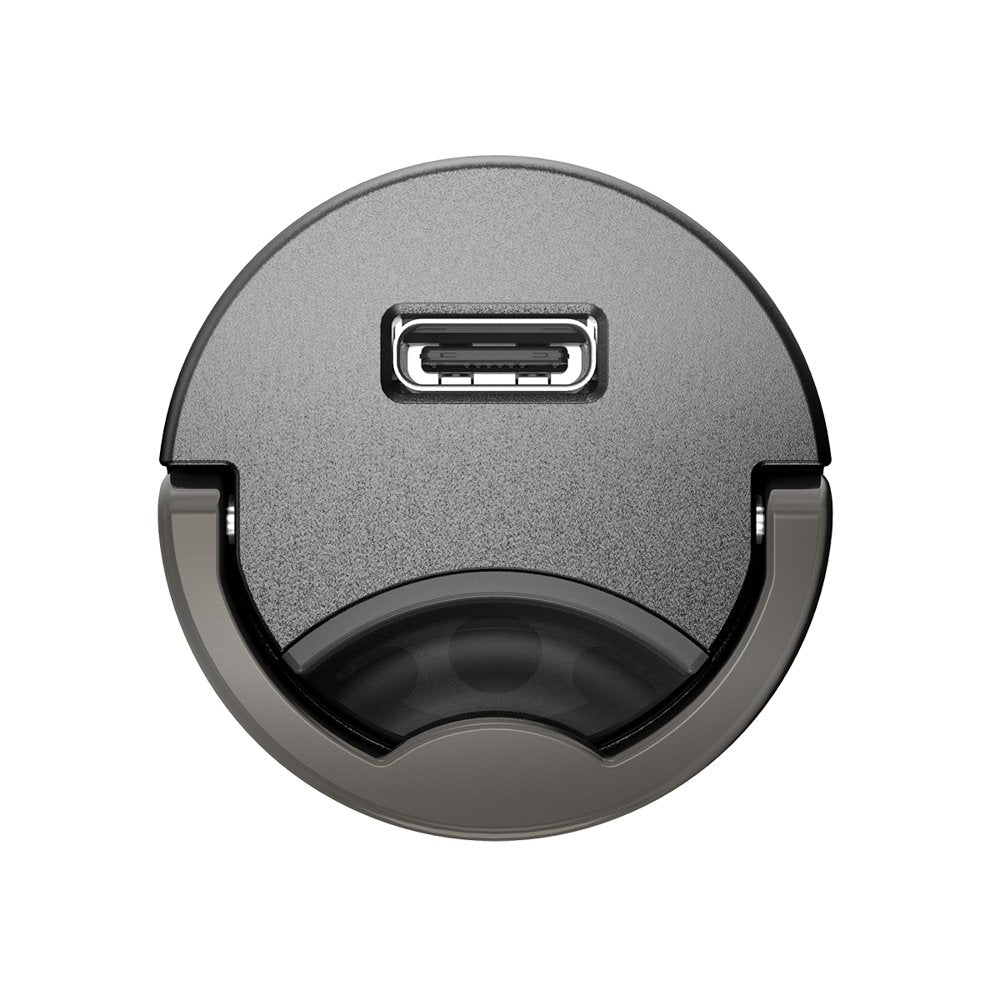 Caricabatterie da auto Baseus Star Mini, 30W, 5A, 1 x USB-C, grigio VCHX-B0G