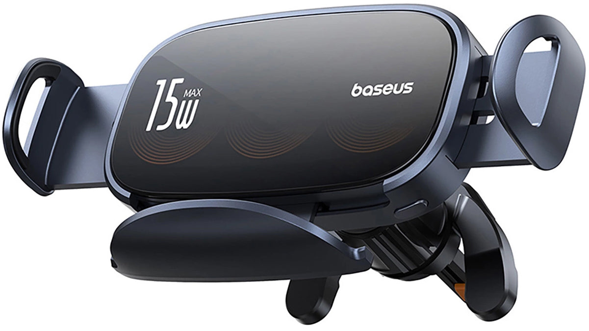 Caricabatterie Auto Wireless Baseus LightChaser, 15W, 1.67A, Nero, Ricondizionato C40355901111-00