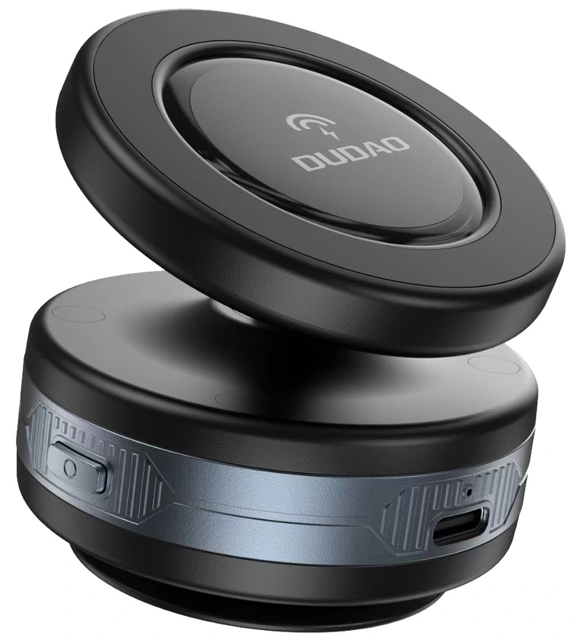 Caricatore Auto Wireless Dudao F24Max, 15W, 1.67A, Nero