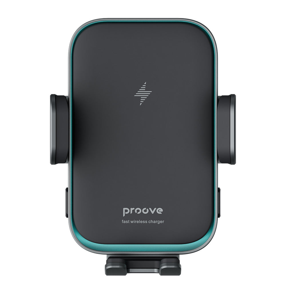 Caricabatterie Auto Wireless Proove Triple Clamp Pro, 15W, 1.67A, Grigio WHTP15010004